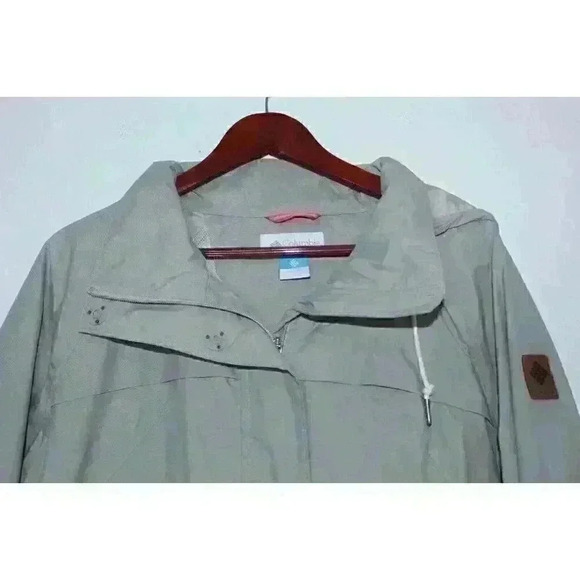 Columbia Windbreaker Preppy Cozy Casual Relaxed Fit Boho Jacket Women's Size x1 - Picture 2 of 16
